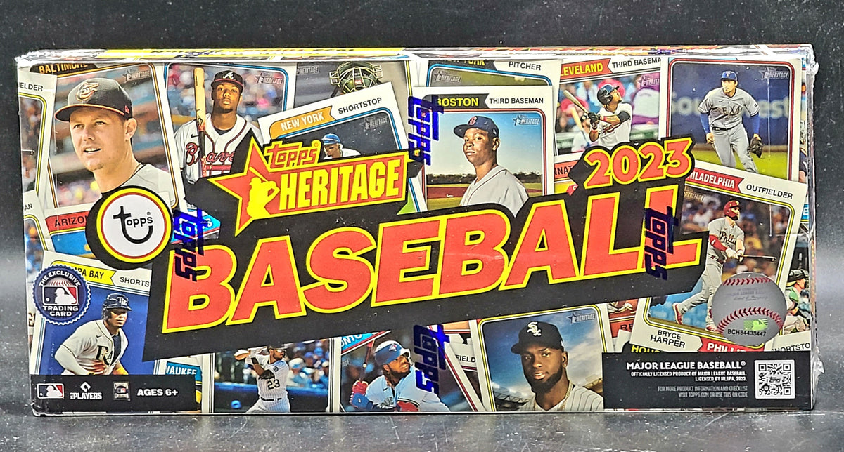 2023 Topps Heritage Baseball Hobby Box Mojobreak Shop