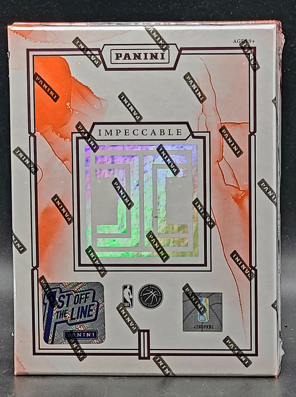 2022/23 Panini Impeccable Basketball First Off The Line Box