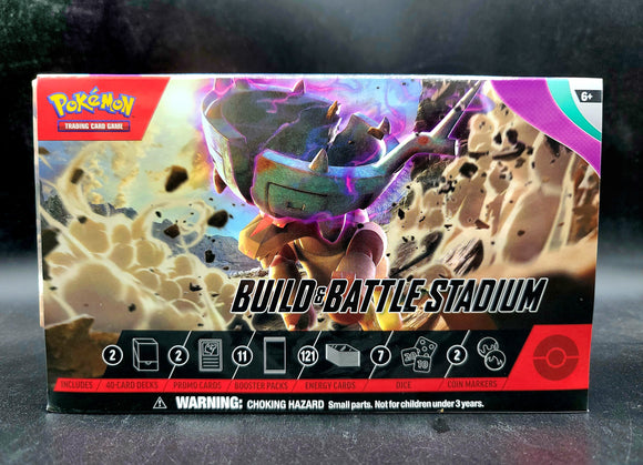 Pokemon Scarlet & Violet Paldea Evolved Build & Battle Stadium