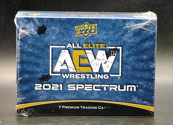 2021 Upper Deck AEW Spectrum Wrestling Hobby Box