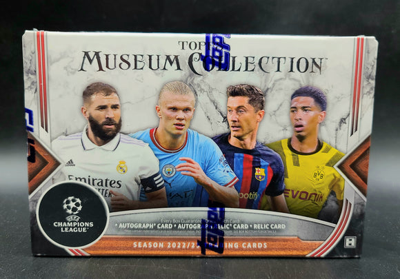 2022/23 Topps UEFA Champions League Museum Collection Soccer Box