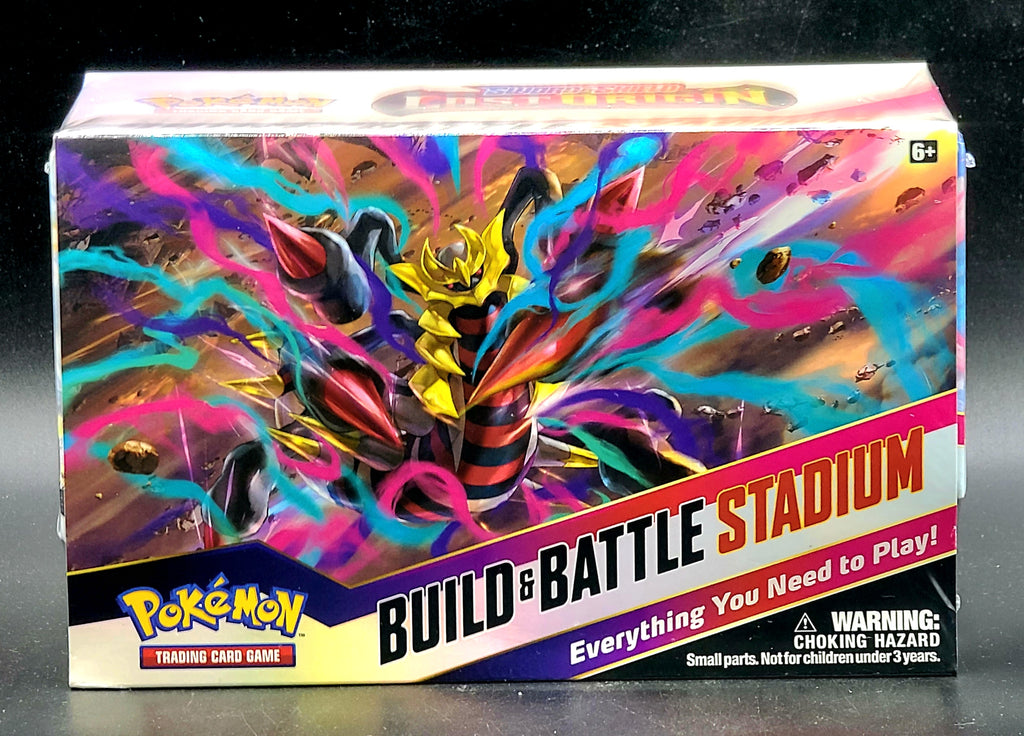 Pokemon Sword & Shield Lost Origin Build & Battle Stadium Box