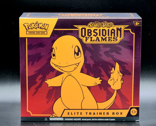 Pokemon Scarlet & Violet Obsidian Flames Elite Trainer Box