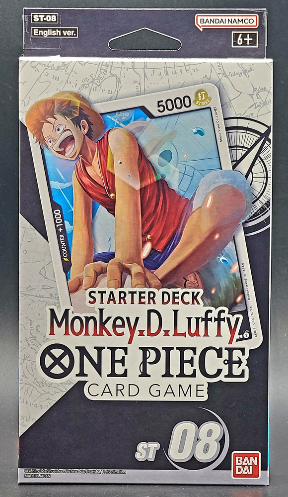 One Piece Card Game Starter Deck Side Monkey D. Luffy ST-08