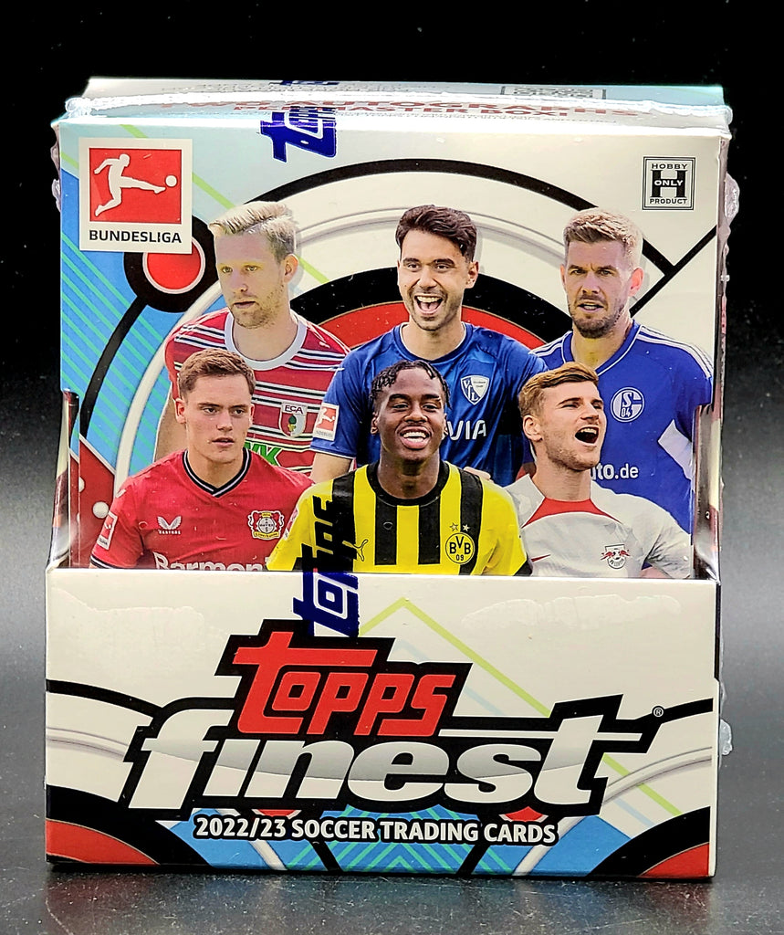 2022/23 Topps Finest Bundesliga Soccer Hobby Box – Mojobreak Shop