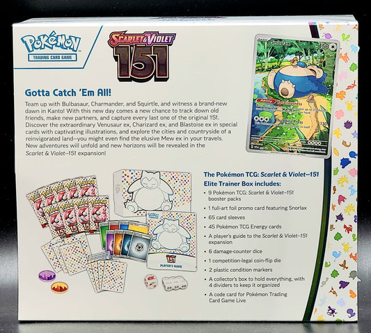 Pokemon Scarlet & Violet 151 Elite Trainer Box