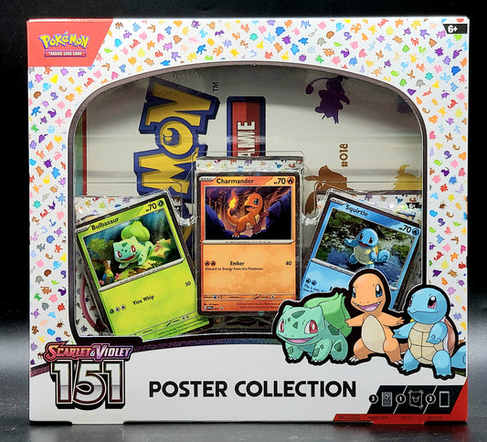 Pokemon Scarlet & Violet 151 Poster Collection Box