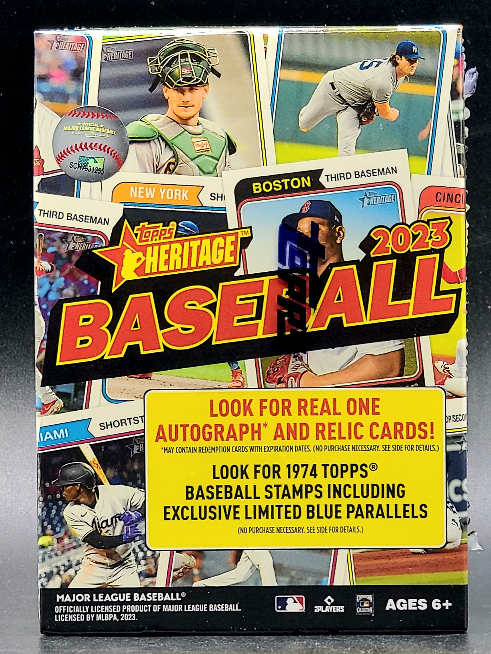 2023 Topps MLB Heritage Baseball Trading Card Blaster Box