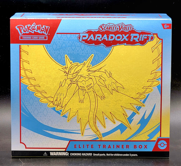 Pokemon Scarlet & Violet Paradox Rift Elite Trainer Box (Roaring Moon)