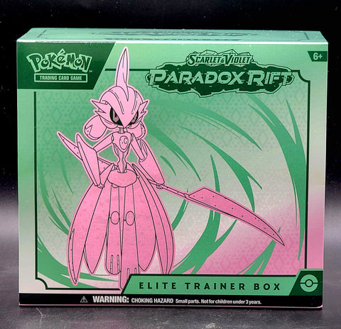 Pokemon Scarlet & Violet Paradox Rift Elite Trainer Box (Iron Valiant)