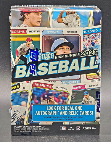 2023 Topps Heritage High Number Baseball Value 40-Box Case