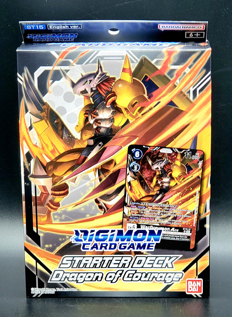 Digimon: Dragon of Courage Starter Deck Box