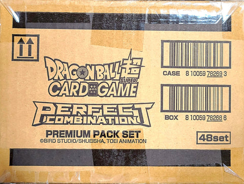 Dragon Ball Super TCG Zenkai 6 Perfect Combination Premium Pack Set Case