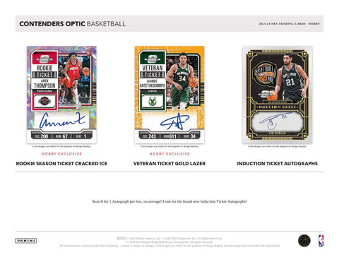 PRE-ORDER 2023/24 Panini Contenders Optic Basketball Hobby Box