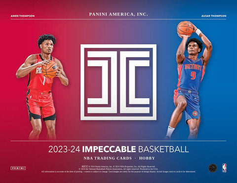 PRE-ORDER 2023/24 Panini Impeccable Basketball Hobby Box