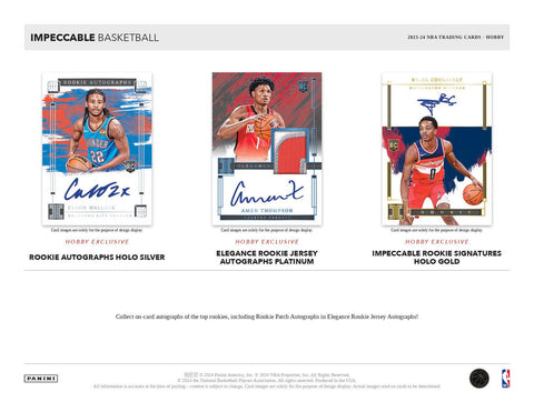 2023/24 Panini Impeccable Basketball Hobby Box