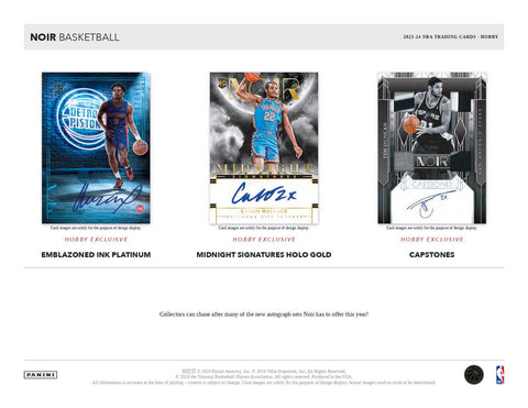 2023/24 Panini Noir Basketball Hobby Box