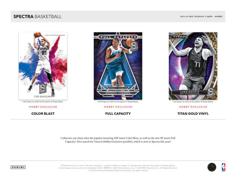 2023/24 Panini Spectra Basketball Hobby Box