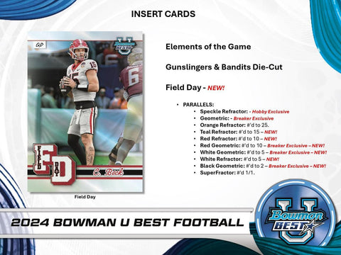 2024 Bowman's Best University Football Hobby Box