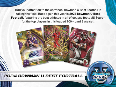 2024 Bowman's Best University Football Hobby Box