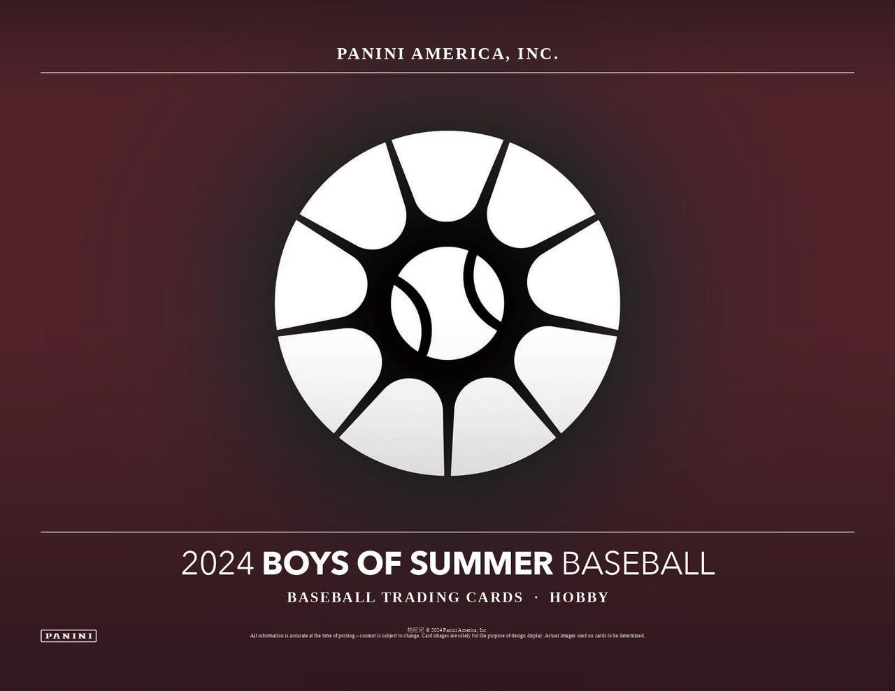 2024 Panini Boys of Summer Baseball Hobby Box