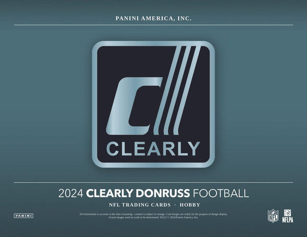 PRE-ORDER 2024 Panini Clearly Donruss Football Hobby Box