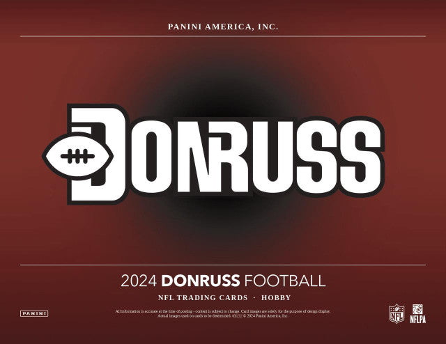 PRE-ORDER 2024 Panini Donruss Football Hobby Box