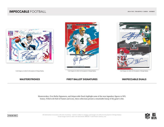 PRE-ORDER 2024 Panini Impeccable Football Hobby Box
