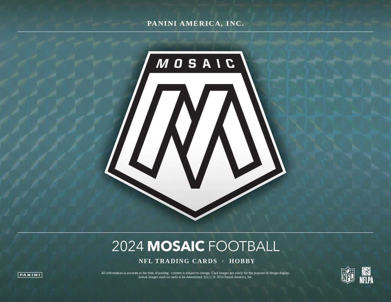 PREORDER 2024 Panini Mosaic Football Hobby Box Mojobreak Shop