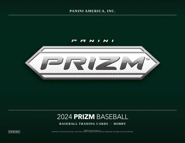 PRE-ORDER 2024 Panini Prizm Baseball Hobby Box