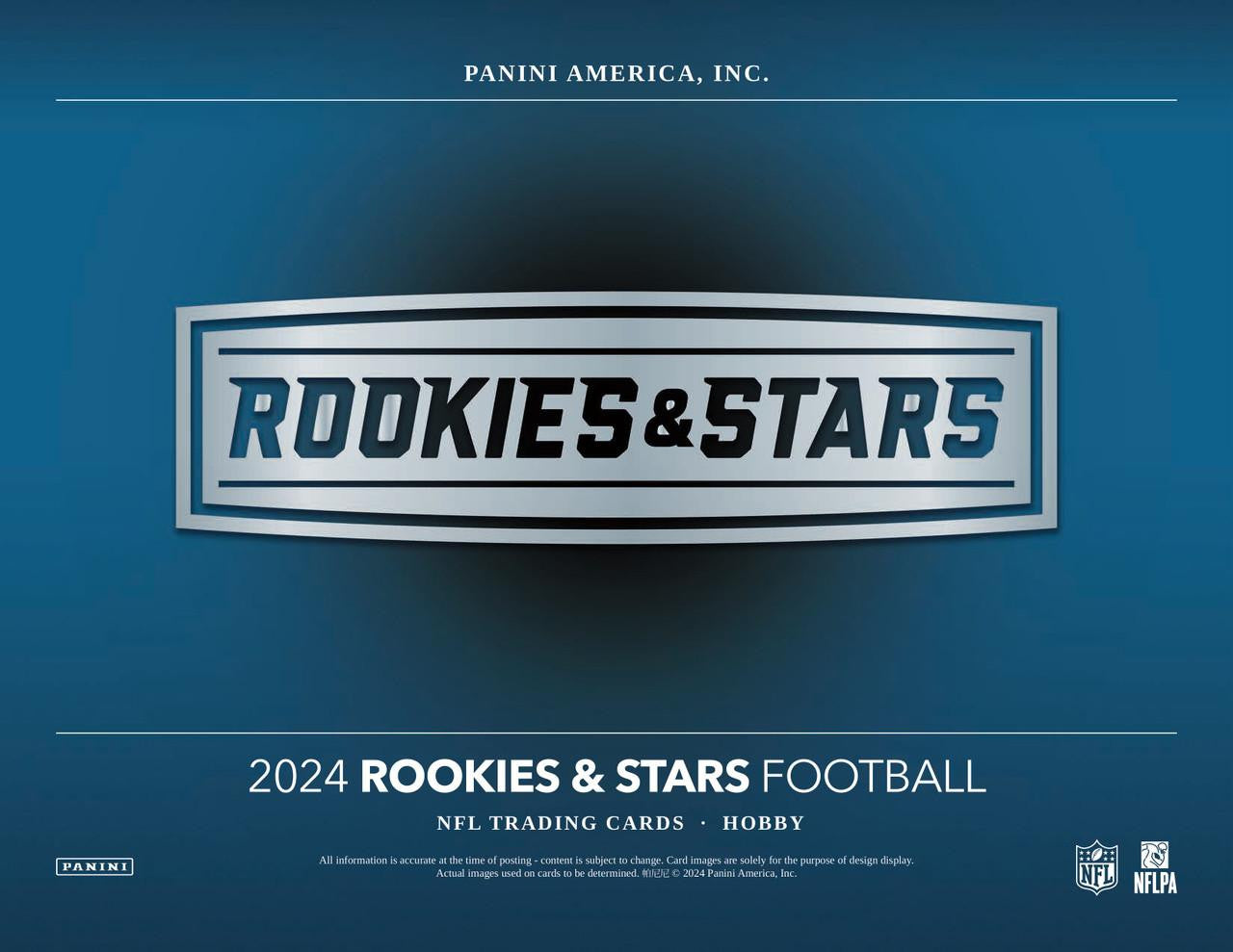 PRE-ORDER 2024 Panini Rookies & Stars Football Hobby Box