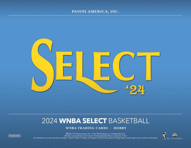 PRE-ORDER 2024 Panini Select WNBA Basketball Hobby Box