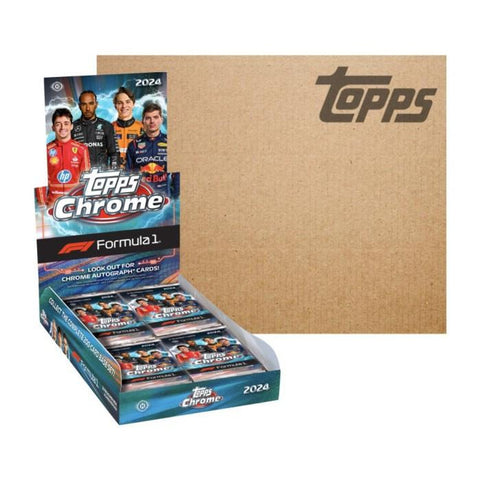 PRE-ORDER 2024 Topps Chrome Formula 1 Racing Hobby Box