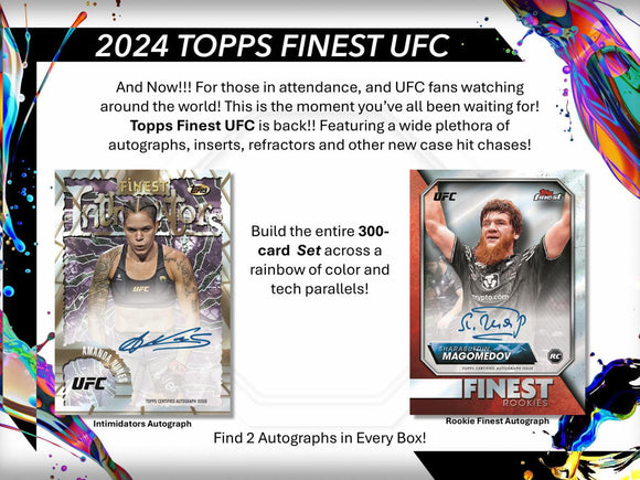 2024 Topps UFC Finest Hobby Box