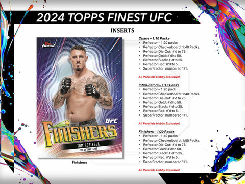 2024 Topps UFC Finest Hobby Box