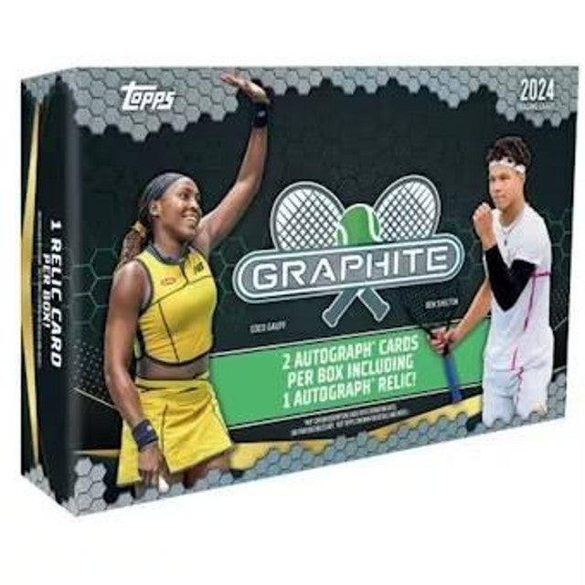 PREORDER 2024 Topps Graphite Tennis Hobby Box Mojobreak Shop