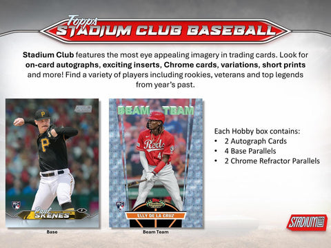 2024 Topps Stadium Club Baseball Hobby Box