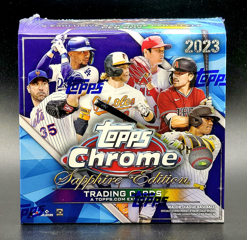 2023 Topps Chrome Sapphire Edition Baseball Hobby Box
