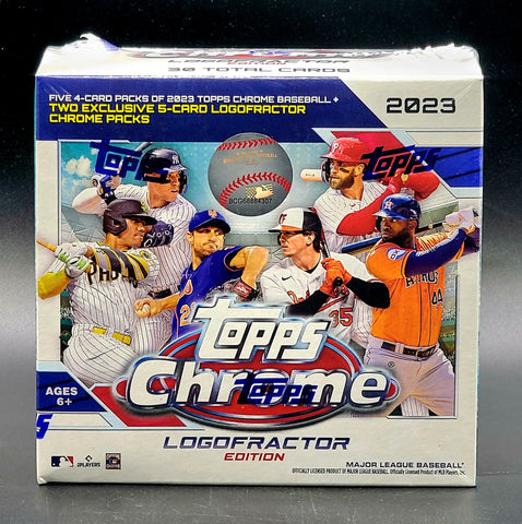 2023 Topps Chrome Baseball Logofractor Edition Box