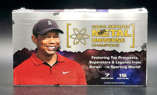 2022 Upper Deck Skybox Metal Universe Champions Hobby Box