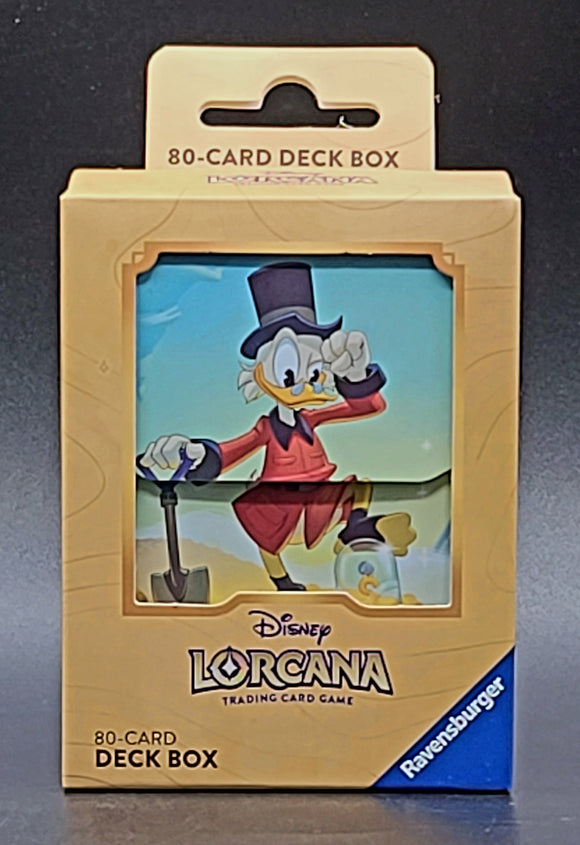 Disney Lorcana - Scrooge McDuck 80 Card Deck Box - Ravensburger