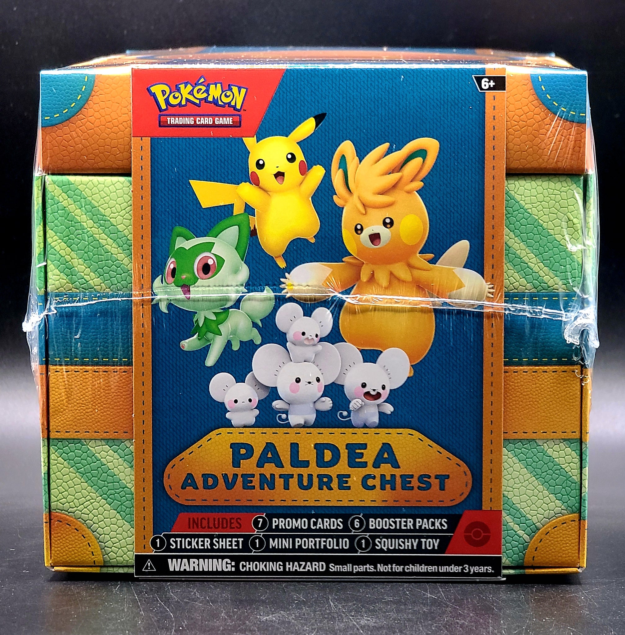 Pokemon Paldea Adventure Chest Box