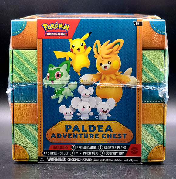 Pokemon Paldea Adventure Chest Box