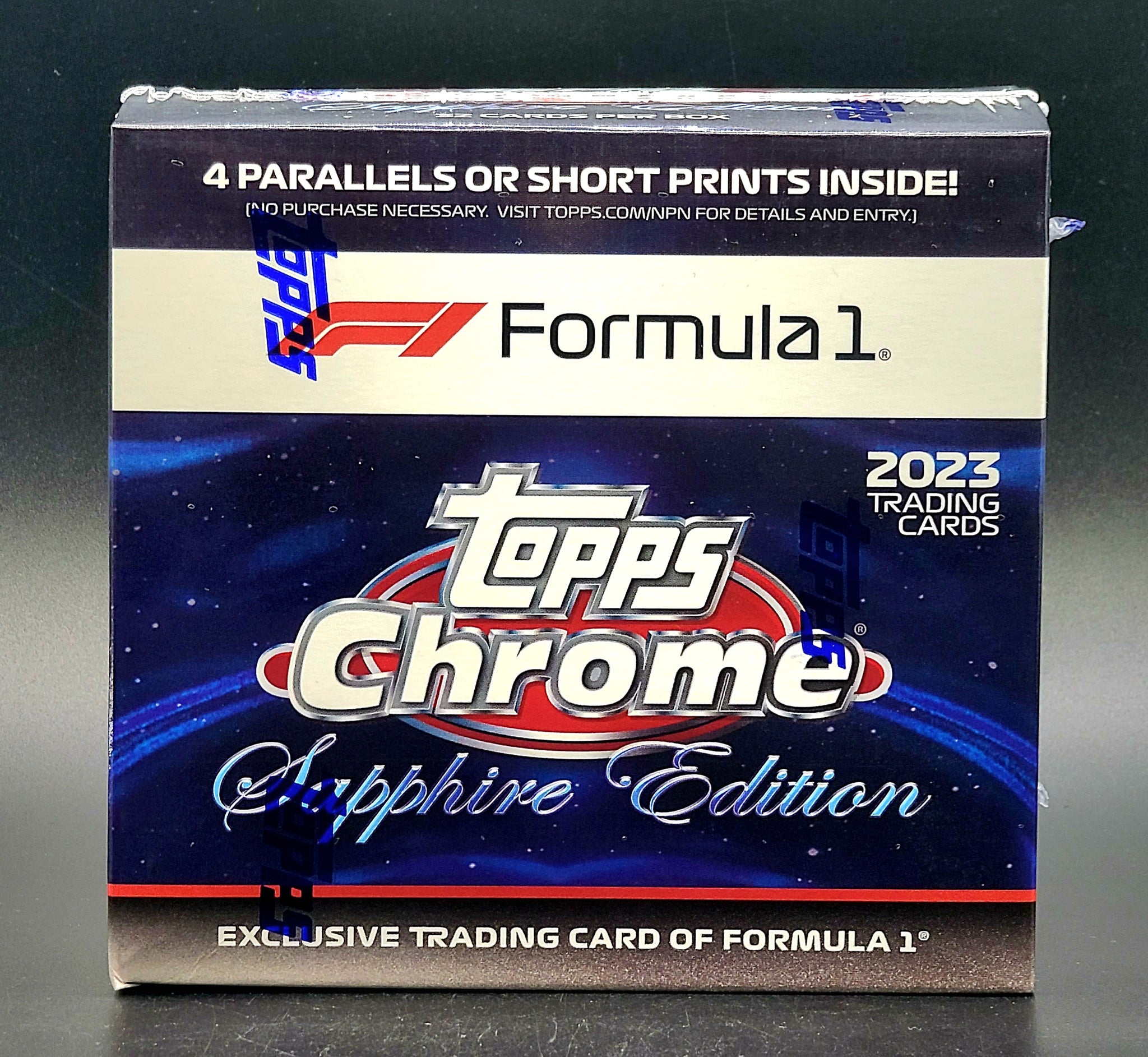 2023 Topps Chrome Formula 1 Racing Sapphire Edition Box