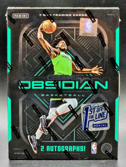 2020/21 Panini Obsidian Basketball 1st Off The Line Hobby Box