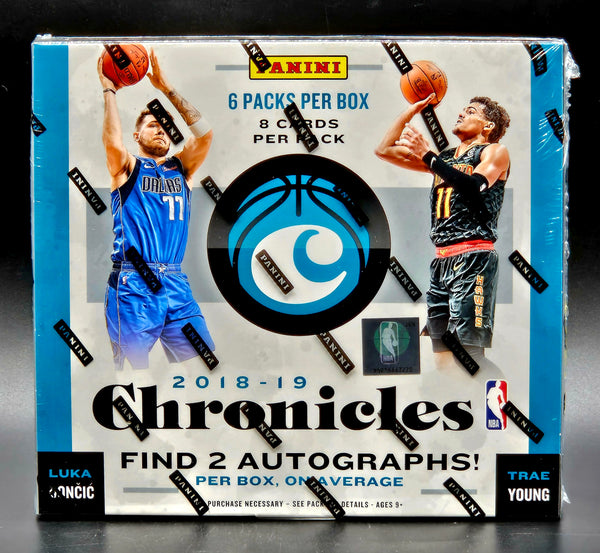 2018/19 Panini Chronicles Basketball Hobby Box *