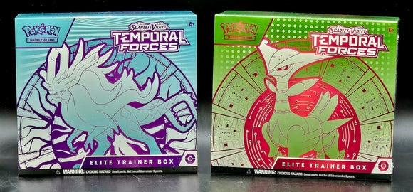 Pokémon Scarlet & Violet Temporal Forces Elite Trainer Box (Random)