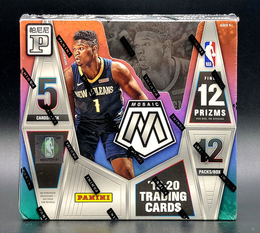 2019/20 Panini Mosaic Basketball Tmall Edition Box