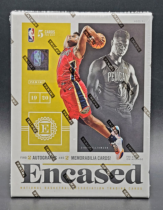 2019/20 Panini Encased Basketball Hobby Box