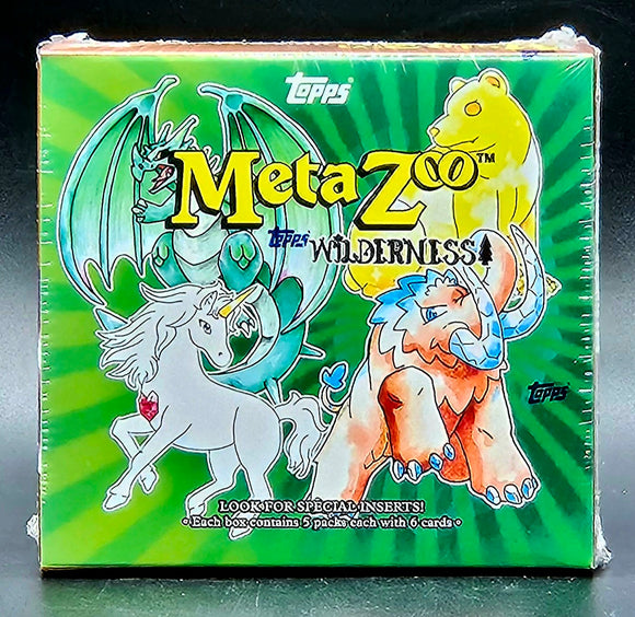 2022 Topps MetaZoo Wilderness Series 1 Box